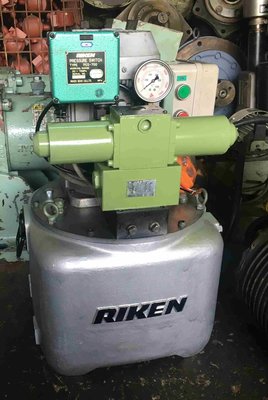 日本RIKEN理研 超高壓電動油壓幫浦/油壓機 MP-10型 2HP 適用於水電工程、船舶、工業用途