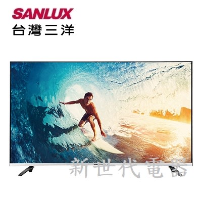 **新世代電器**請先詢價 SANLUX台灣三洋 43吋4K聯網液晶電視 SMT-43KW1