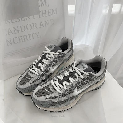 韓國專櫃代購 Nike P6000 銀 灰 黑色 米白 運動休閒鞋 白銀色 跑步鞋 舒適 FN7509029
