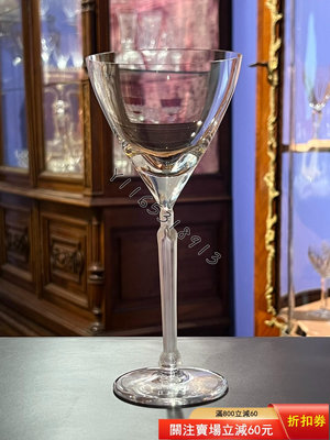 【特惠、誠購可議價】法國萊儷Lalique稀有圣女水晶杯，現已停產，是萊儷二代掌 家居擺件 古典 裝飾【博納齋】5545