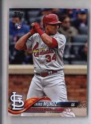 2018 Topps Update #US274 Yairo Munoz - St. Louis Cardinals RC