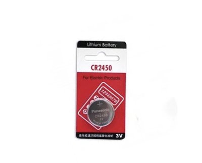 Panasonic CR2450 鈕扣型鋰電池 3V