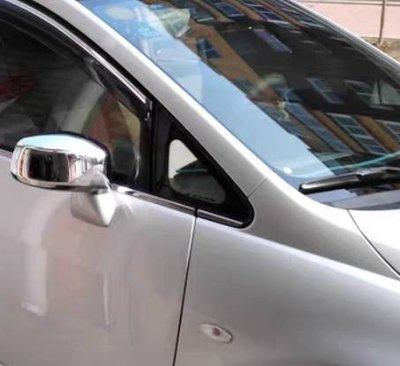 【車王汽車精品百貨】日產 Nissan Tiida 後視鏡蓋 倒車鏡蓋 後視鏡貼 方向鏡貼 裝飾蓋 後視鏡飾條