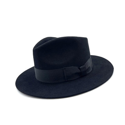 ☆Yango Wu☆ 紳士帽-大帽沿訂製款系列 兔毛訂製單款 軟帽沿 [Fedora]   編號:01651020