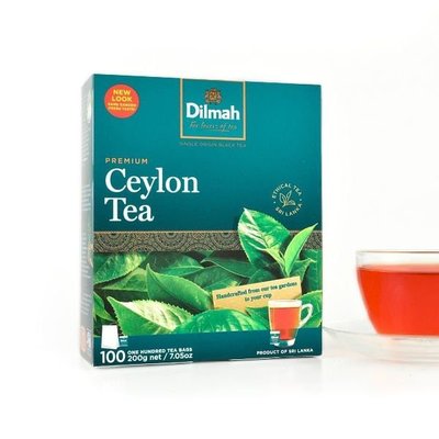 【即享萌茶坊】Dilmah帝瑪錫蘭紅茶100茶包/盒促銷中