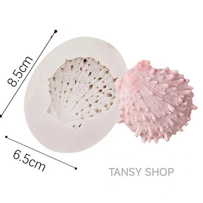 A67【TANSY SHOP】翻糖模具滿三件打八折！海洋 珍珠 扇貝 海洋 貝殼 翻糖DIY烘焙工具 皂模