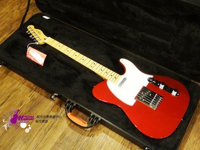 【現代樂器】Fender Standard Telecaster 紅色款 電吉他 墨西哥廠