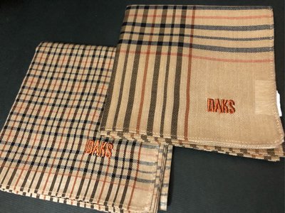 日本製daks英國倫敦 手帕 領巾