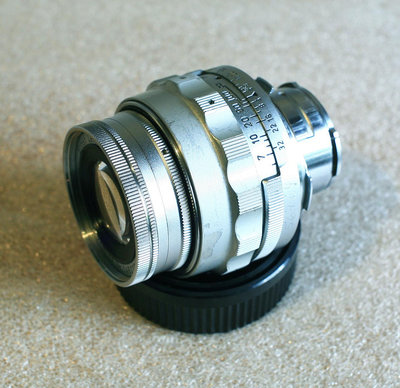 【悠悠山河】縮頭9 Leica M Elmar 9cm 90mm f4 德製 無刮無霉無脫膠霧化