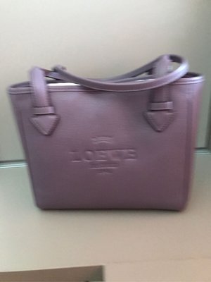 Loewe 紫色手提包 近全新