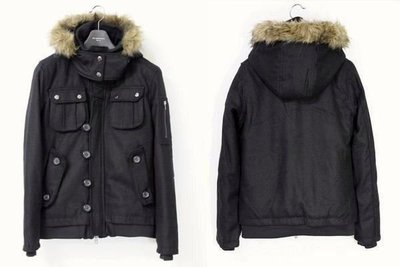 【YES JAPAN】日本品牌suggestion 頂級N-2B連帽羊毛厚實鋪綿軍裝外套短大衣