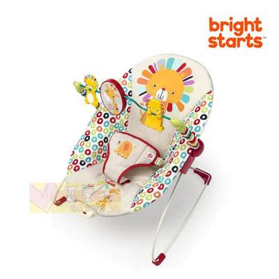 [公司貨]Bright Starts 小獅王安撫躺椅玩具組 #真馨坊 - 安撫躺椅/搖椅/安撫搖椅/kids ii