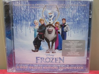 正版全新2CD~電影原聲帶《冰雪奇緣》2CD精裝加值盤~Frozen/ Let it Go [Deluxe Editio