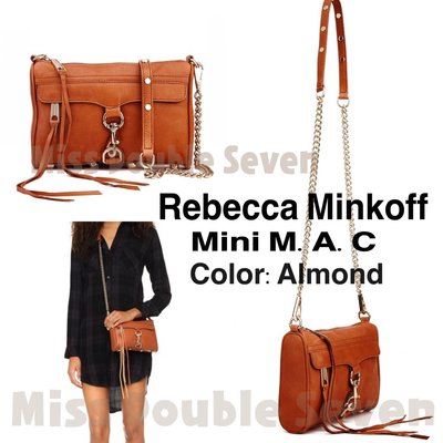 限時特價?Rebecca Minkoff Mini mac-Almond杏色 棕色 女包