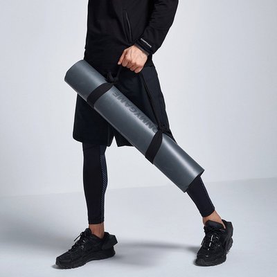 特賣-OMG瑜伽墊男士運動墊子訓練無味地墊專業加厚加寬家用防滑健身墊