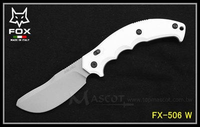 【原型軍品】全新 II FOX ARURU WHITE HPL HANDLE 白色 帕蘭砍刀 折刀