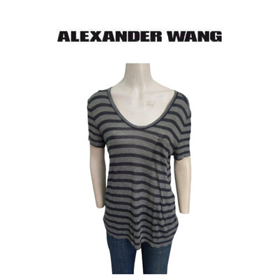 【皮老闆】二手真品 Alexander Wang 衣服 上衣 短袖 E234
