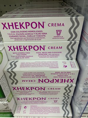 西班牙代購 現貨含運 XHEKPON 40ml 膠原蛋白頸紋霜 護頸霜 臉部胸部紋路皆可用。