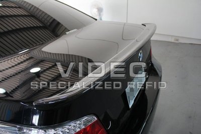 巨城汽車精品 HID BMW E60 AC 樣式 素材 尾翼 擾流板 ABS 材質 另有 卡夢 樣式 新竹 威德
