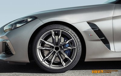 【小茵輪胎舘】B&amp;W新款 類BMW Z4 M-POWER原廠鋁圈式樣 19吋 5孔120 前後配 鑄造/旋壓/鍛造
