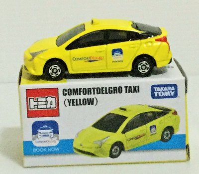 現貨 正版TAKARA TOMY TOMICA 多美小汽車 新加坡計程車(黃)