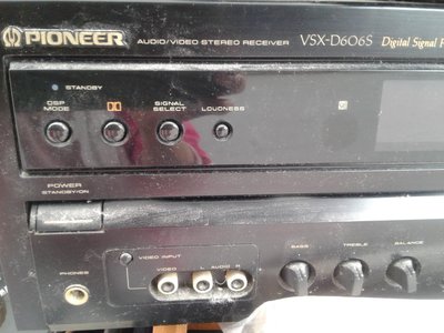 PIONEER VSX-D606S 收音擴大機$1500起標價）請洽談關於我