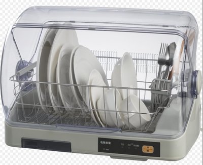 【免運費】名象溫風式烘碗機 TT-866 (白鐵籃)
