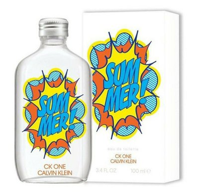 Calvin Klein CK ONE Summer 2019夏日限量版中性淡香水/1瓶/100ml-新品正貨