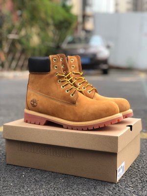 正品Timberland 天伯倫/添柏嵐 經典款 高幫大黃靴 10061