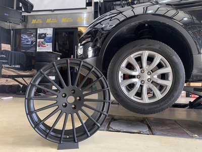 黃帝的店~Land Rover Range Rover Evoque 訂製20吋鍛造鋁圈~hamann式樣,velar可