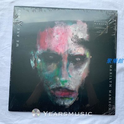 聚樂館 現貨 Marilyn Manson We Are Chaos 限定 黑膠 LP+海報+卡片3張