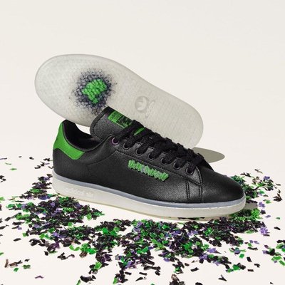 iShoes正品 Adidas Stan Smith 男鞋 黑 綠 愛迪達 迪士尼 浩克 聯名 休閒鞋 FZ2708