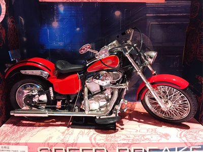 哈雷SPEED BREAKER  DIE CAST METAL-EXCELLE塑料合金摩托車模型模式車1:9 SCALE