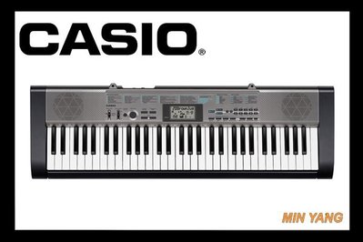 【民揚樂器】電子琴 CASIO CTK-1300 CTK1300 61鍵 含架