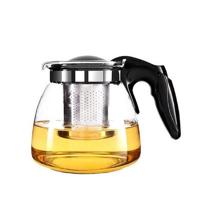 耐熱玻璃茶壺玻璃茶壺咖啡機 (900ML 1100ML) 玻璃茶葉燈