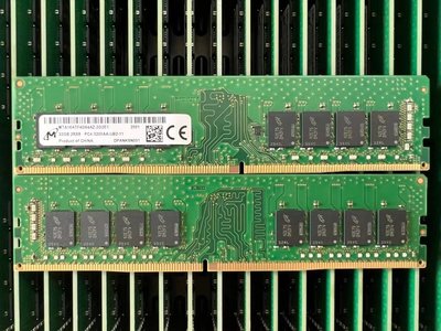 原裝鎂光32G 2RX8 PC4-3200 DDR4桌機機記憶體MTA16ATF4G64AZ-3G2E1