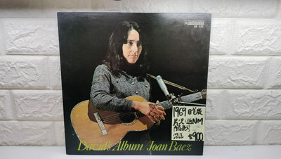 1969日首版 Joan Baez David's album 民謠流行黑膠