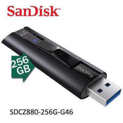 【MR3C】含稅公司貨 SanDisk CZ880 Extreme PRO 256G 256GB USB3.2 隨身碟
