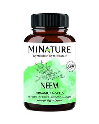 🇮🇳Mi Nature - Neem Leaves Capsules 苦楝葉膠囊 120粒