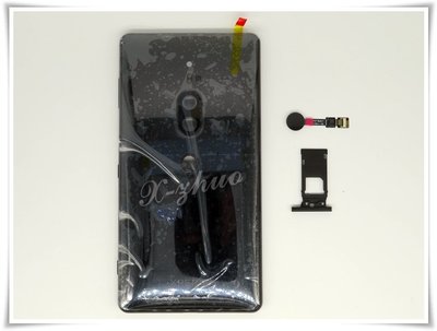 ☆群卓☆SONY Xperia XZ2 Premium H8166 中框後殼玻璃背蓋(含指紋+SIM&amp;SD卡托) 黑