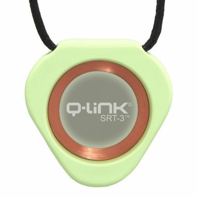 《小瓢蟲生機坊》Q-Link - 生物能共振晶體 項鍊 螢光綠
