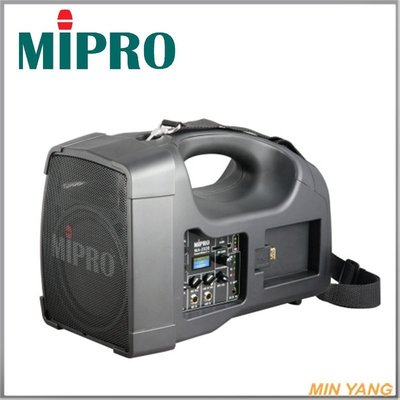 【民揚樂器】手提式音響 MIPO MA-202B 旗艦型肩掛式 無線喊話器 可搭配無線麥克風 或 領夾式麥克風 公司貨