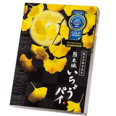 Mei 小舖☼預購！日本 熊本名產 清正製菓 熊本城 銀杏造型千層酥 餅乾 （約手掌大小）10入/盒