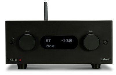 【林口豪韻音響】英國 Audiolab M-ONE 多功能綜合擴大機 USB-DAC/藍芽/耳擴 全新公司貨
