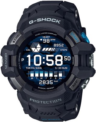 光華.瘋代購 [預購] CASIO G-SQUAD PRO GSW-H1000-1 JR Wear OS 智慧手錶