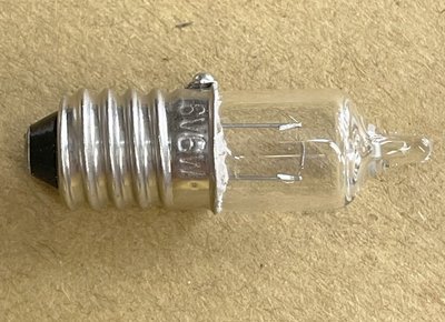 6V6W鹵素小燈泡E10