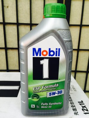 【MOBIL 美孚】ESP Formula、5W30、合成機油、1L/罐【台灣貨】-單買區