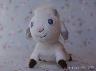《Cat Sky》日本進口．單純無瑕的友情『翡翠森林狼與羊』羊咩磁鐵／互動玩具