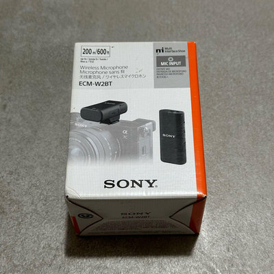 Sony ECM-W2BT 無線麥克風 vlog 二手 少用 美品