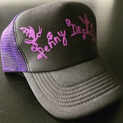 Penny Dreadful 維多利亞姐妹 黑/紫色高質感棒球帽